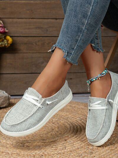 Women’s slip-on shoes – casual canvas and leather styles for comfort