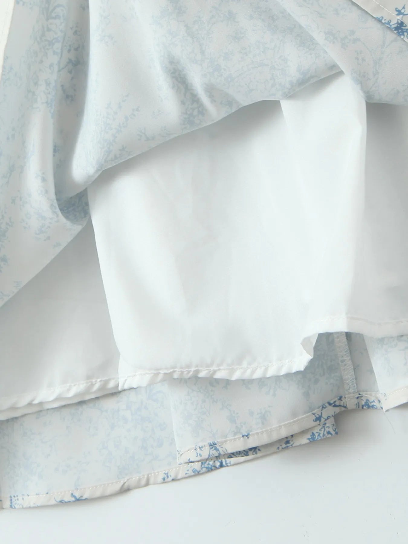 Floral Print Midi Cami Dress - Lace-Up & Ruched.