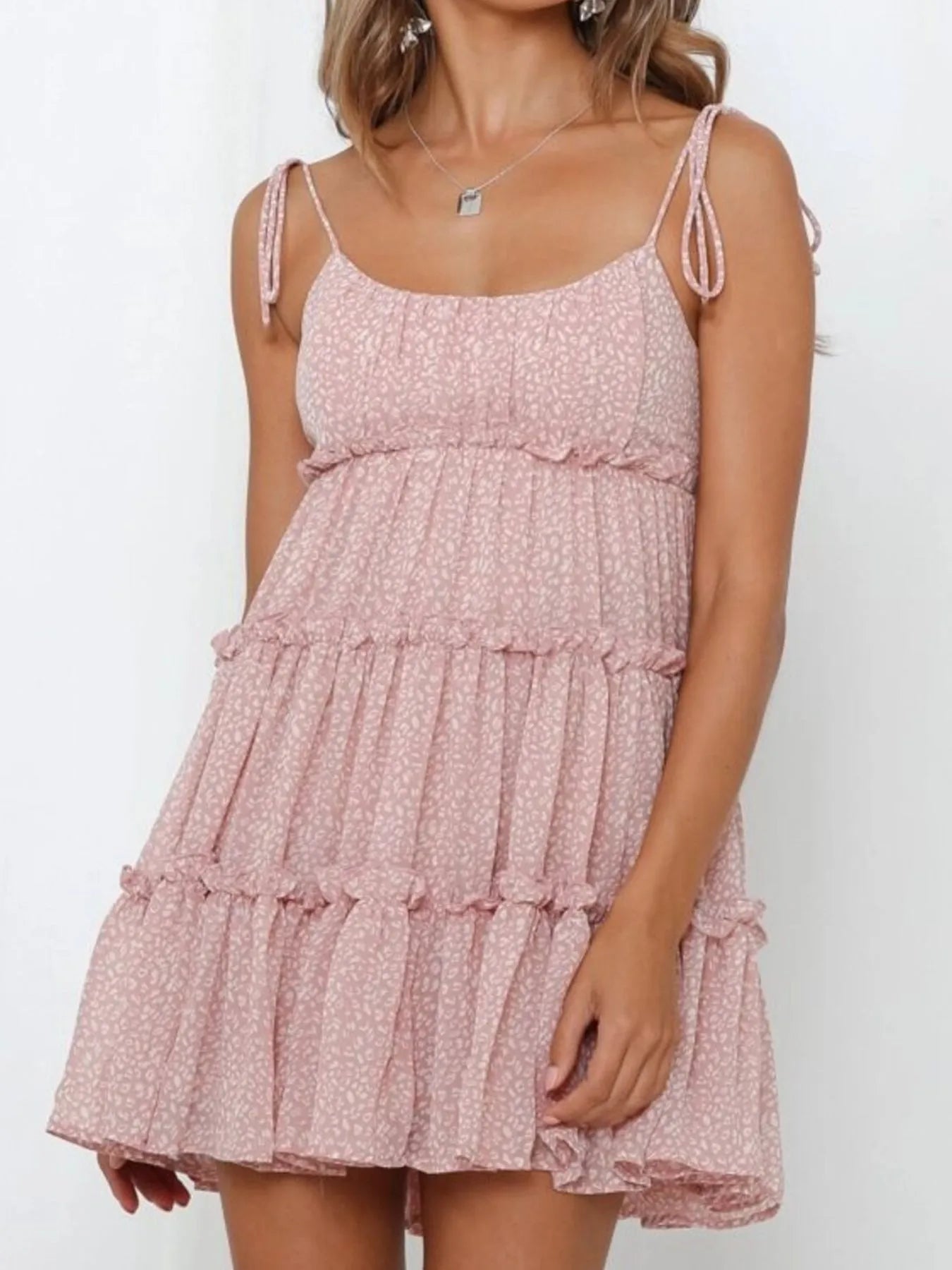 Printed Tube Maxi Dress - Basic.