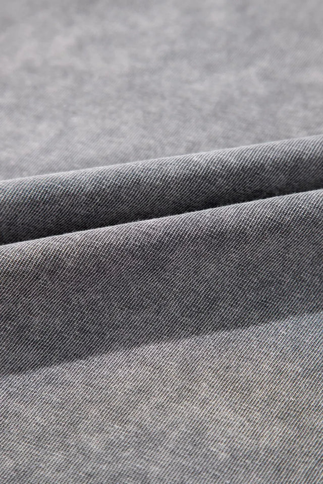 Mineral Wash Half Sleeve Vintage T Shirt