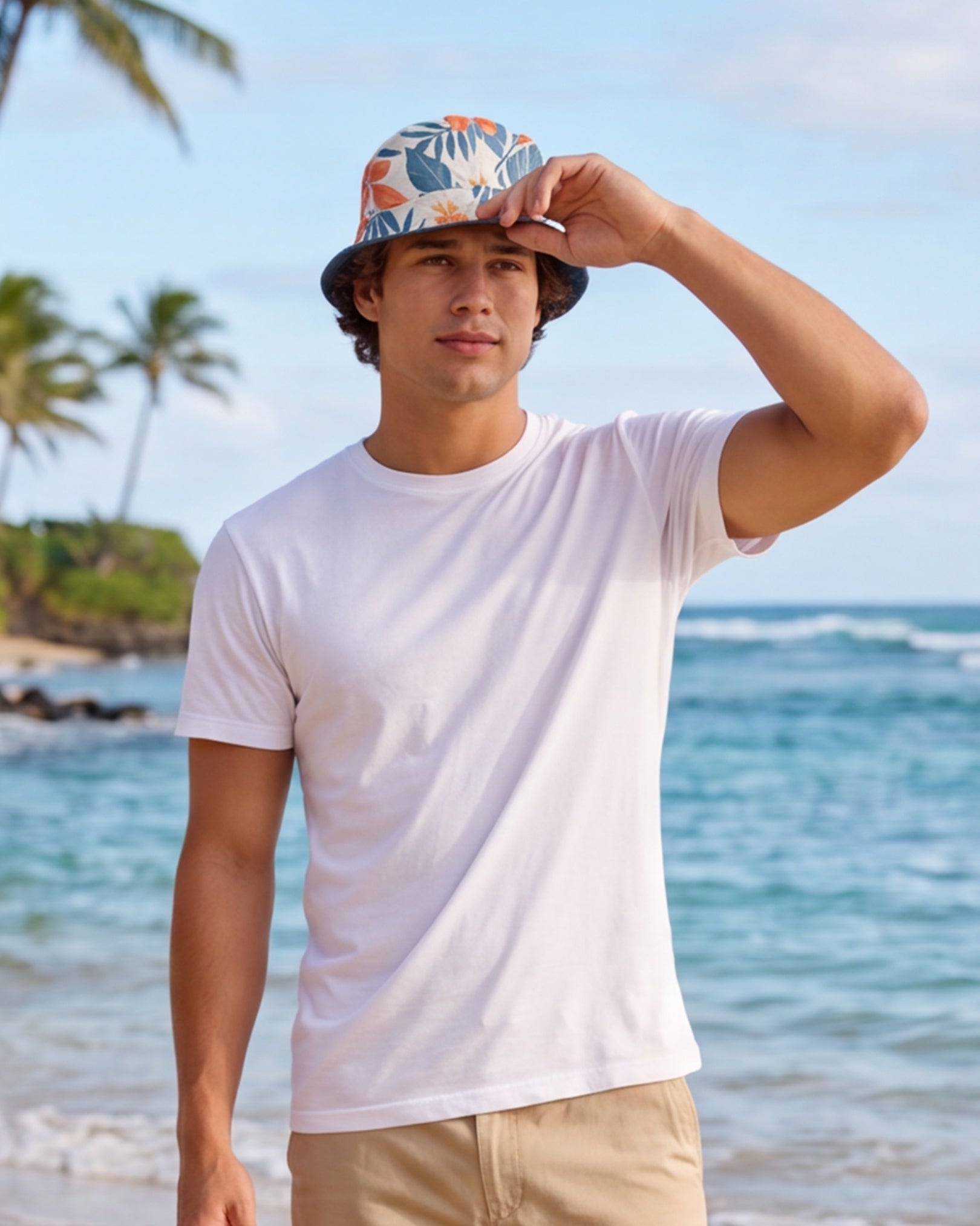 Reversible Bucket Hat - Botanical Cove