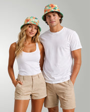 Reversible Bucket Hat - Sunrise Lagoon