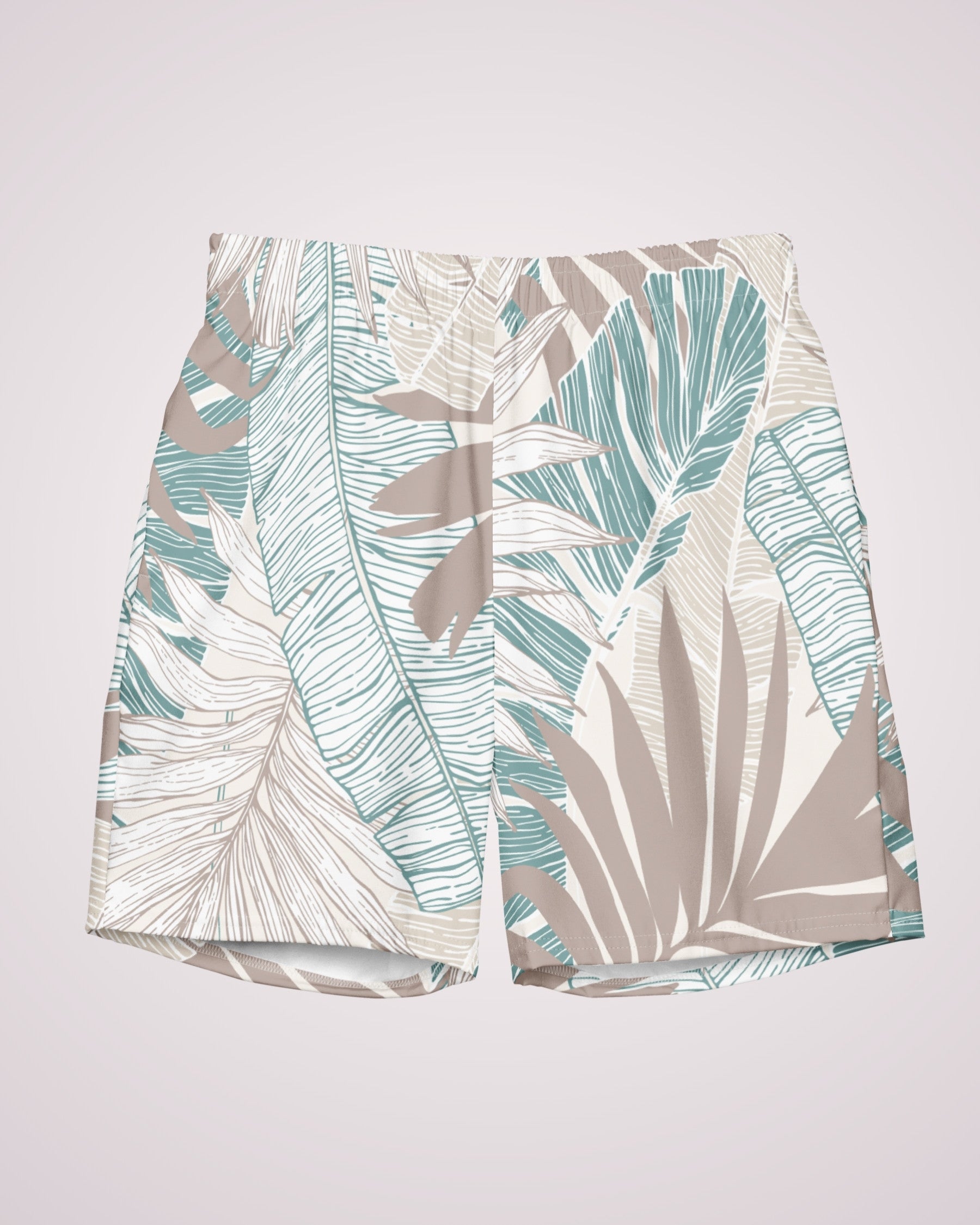 Mens Swim Trunks - Tropical Palms II