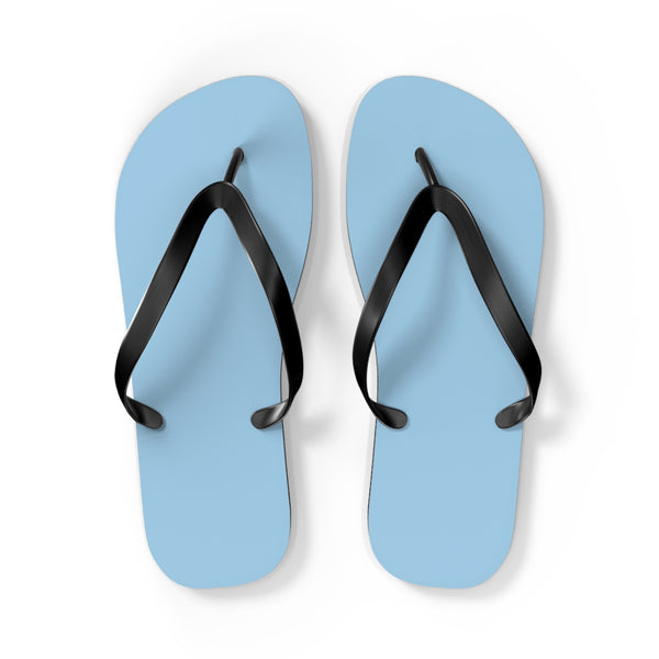 Baby Blue Flip Flops