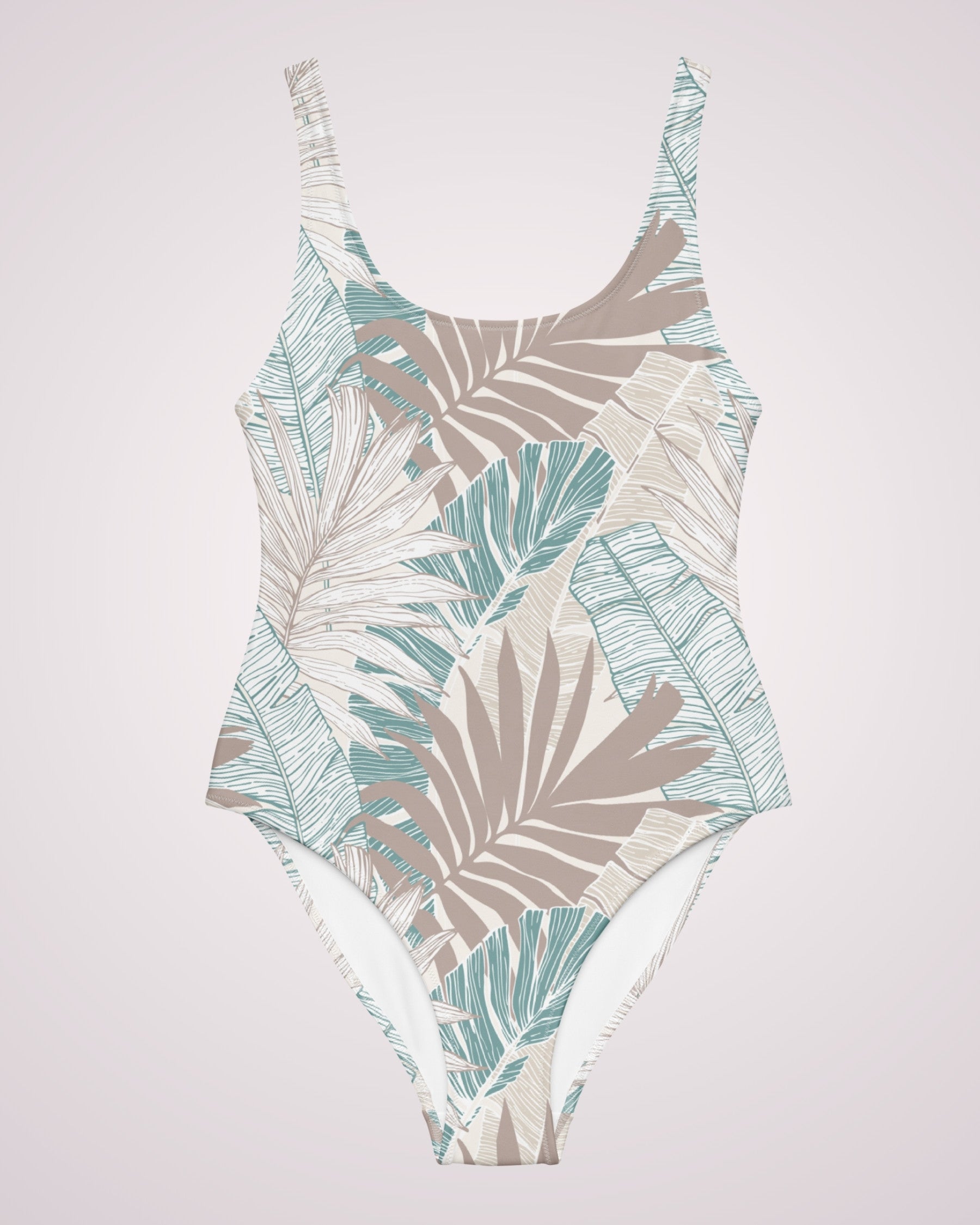 One-piece Swimsuit - Tropical Palms II