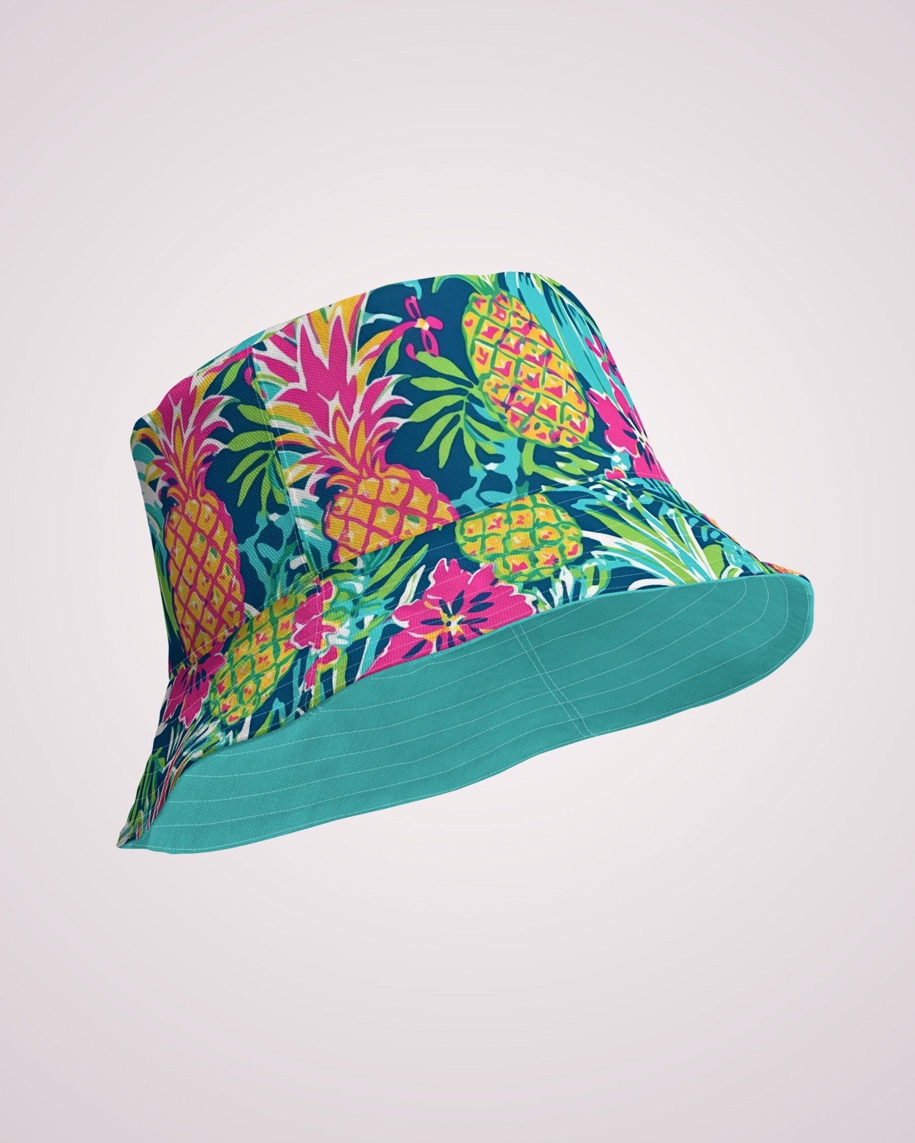 Reversible Bucket Hat - Pineapples VI
