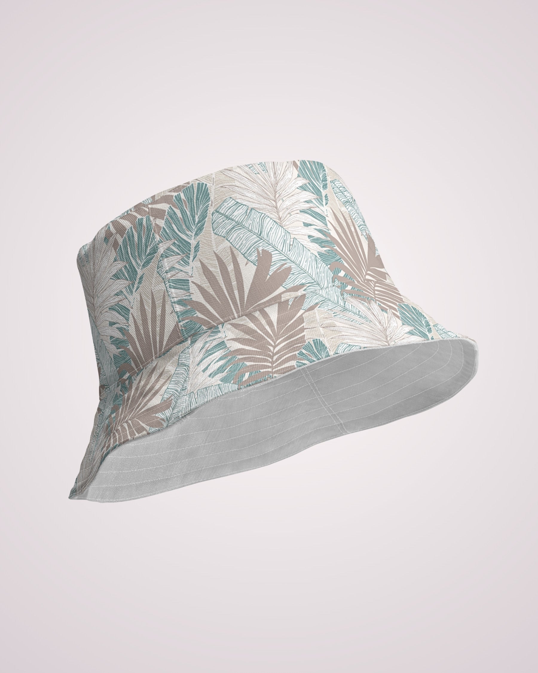 Reversible Bucket Hat - Tropical Palms II
