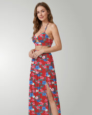 Two-Piece Skirt Set - Island Florals