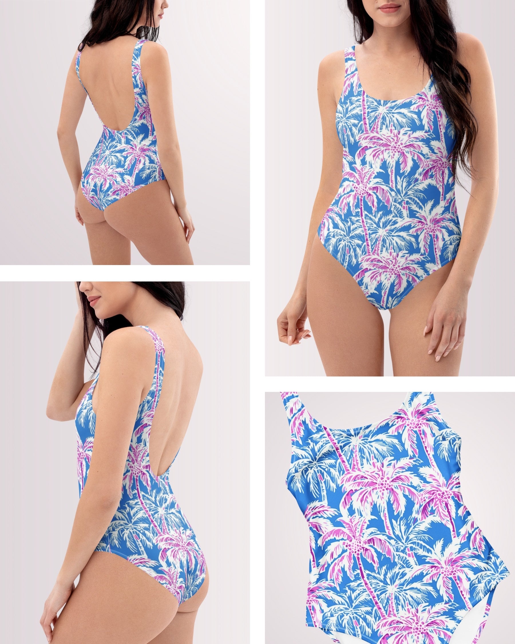 One-piece Swimsuit - The Palms I
