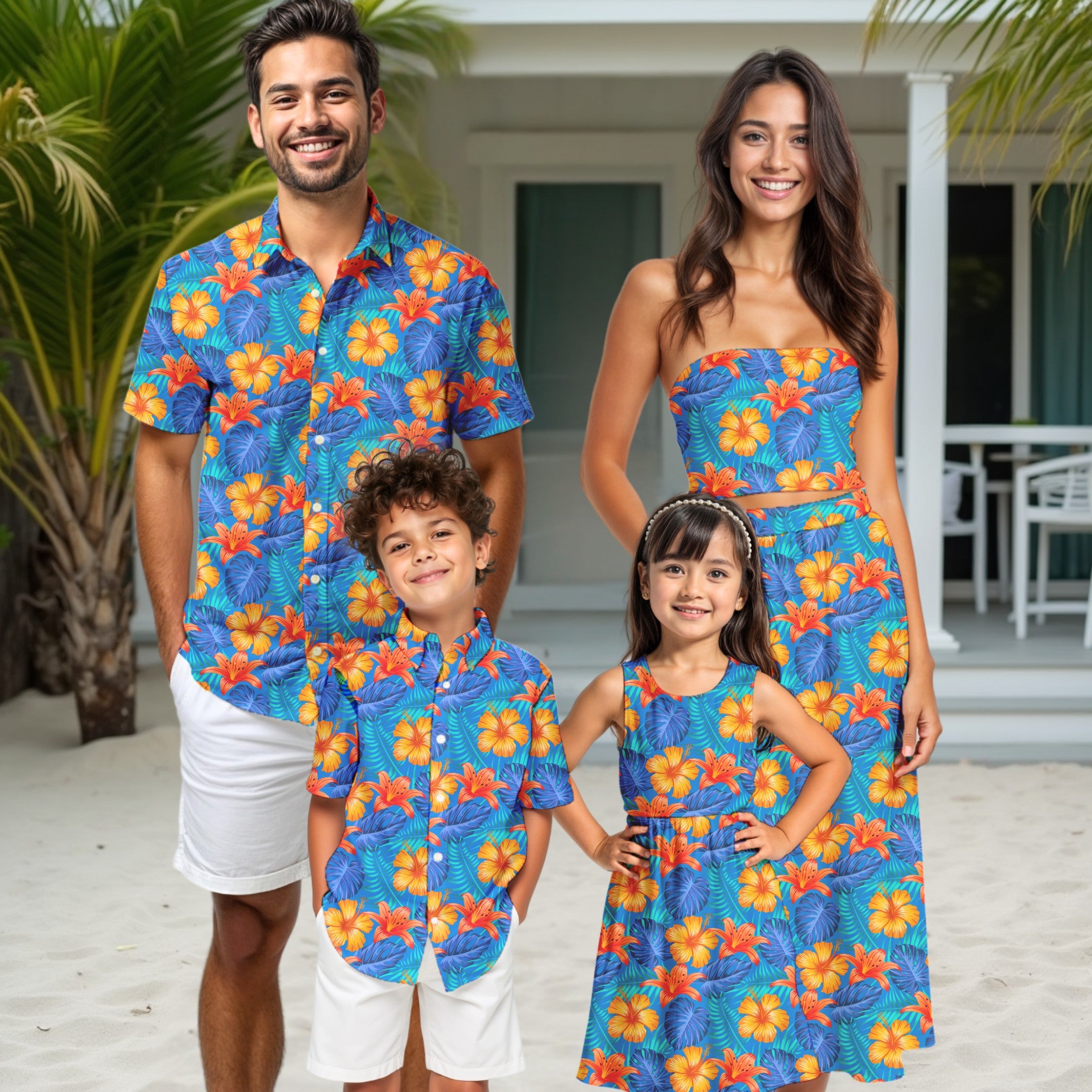 Matching Family Outfits - Hawaiian Tropix II