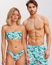 Couples Matching Swimsuits - Hawaiian Tropix II
