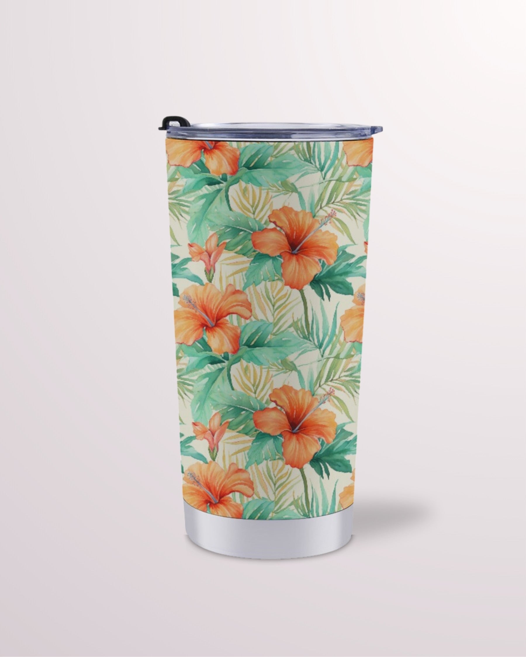 Hawaiian Hibiscus VI 20oz Travel Mug