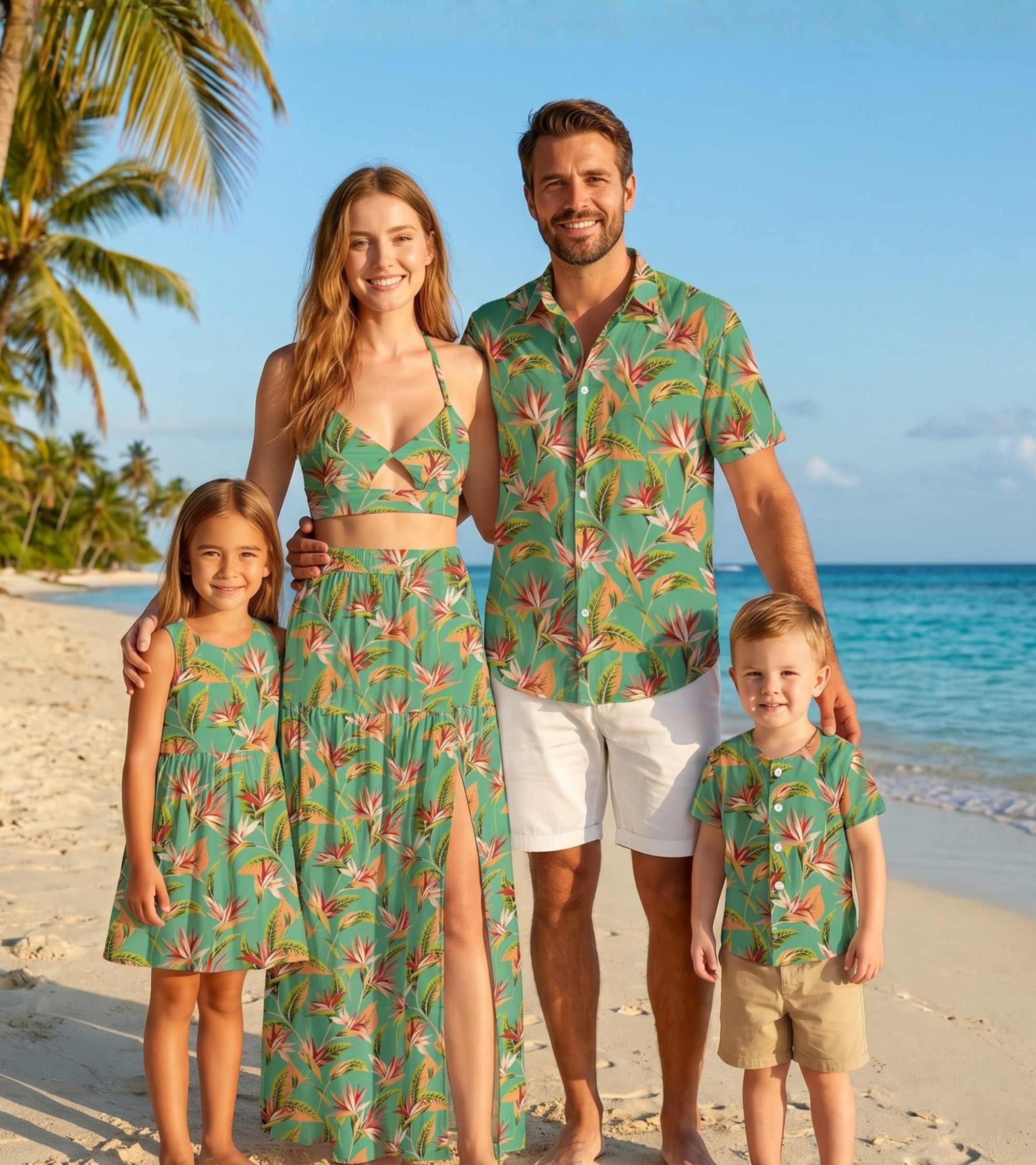 Matching Family Outfits - Tropical Melody