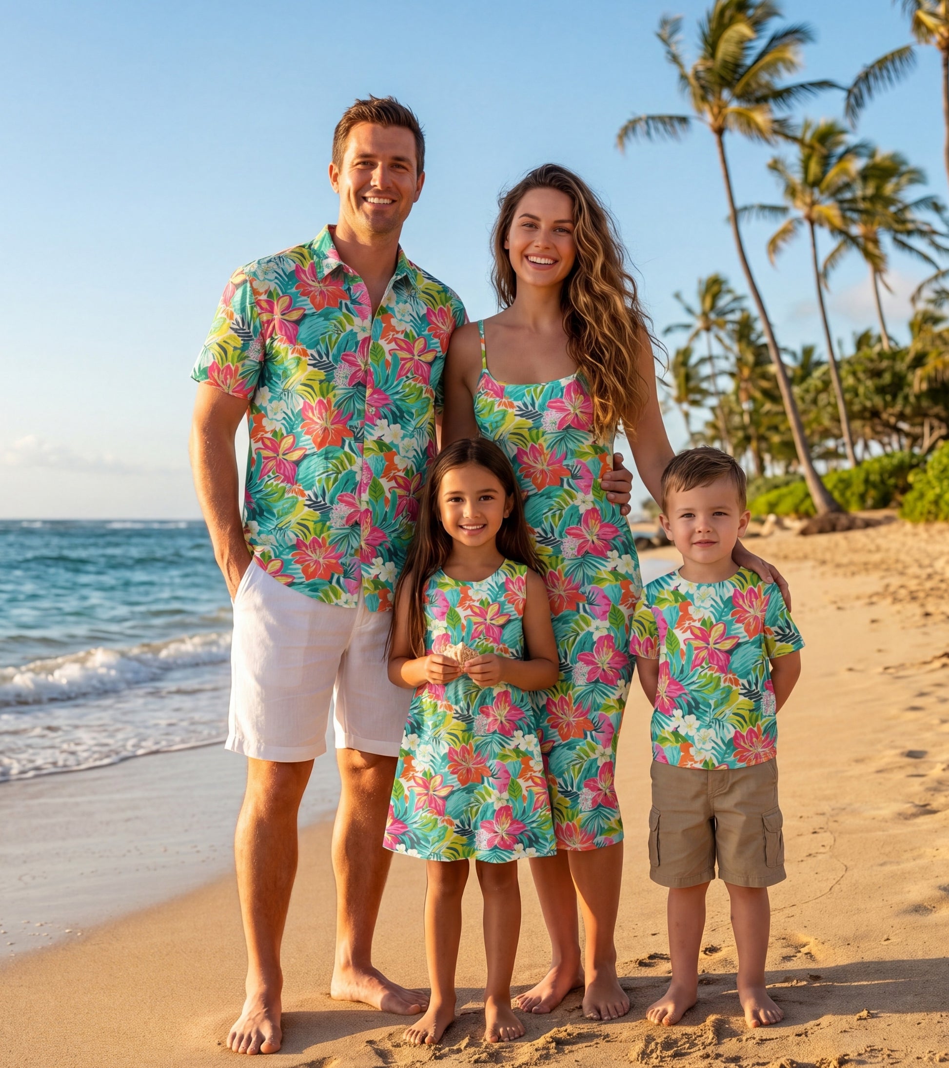 Matching Family Outfits - Sun & Sea Breeze