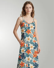 Maxi Slip Dress - Botanical Cove