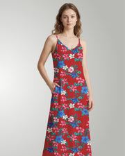 Maxi Slip Dress - Island Florals