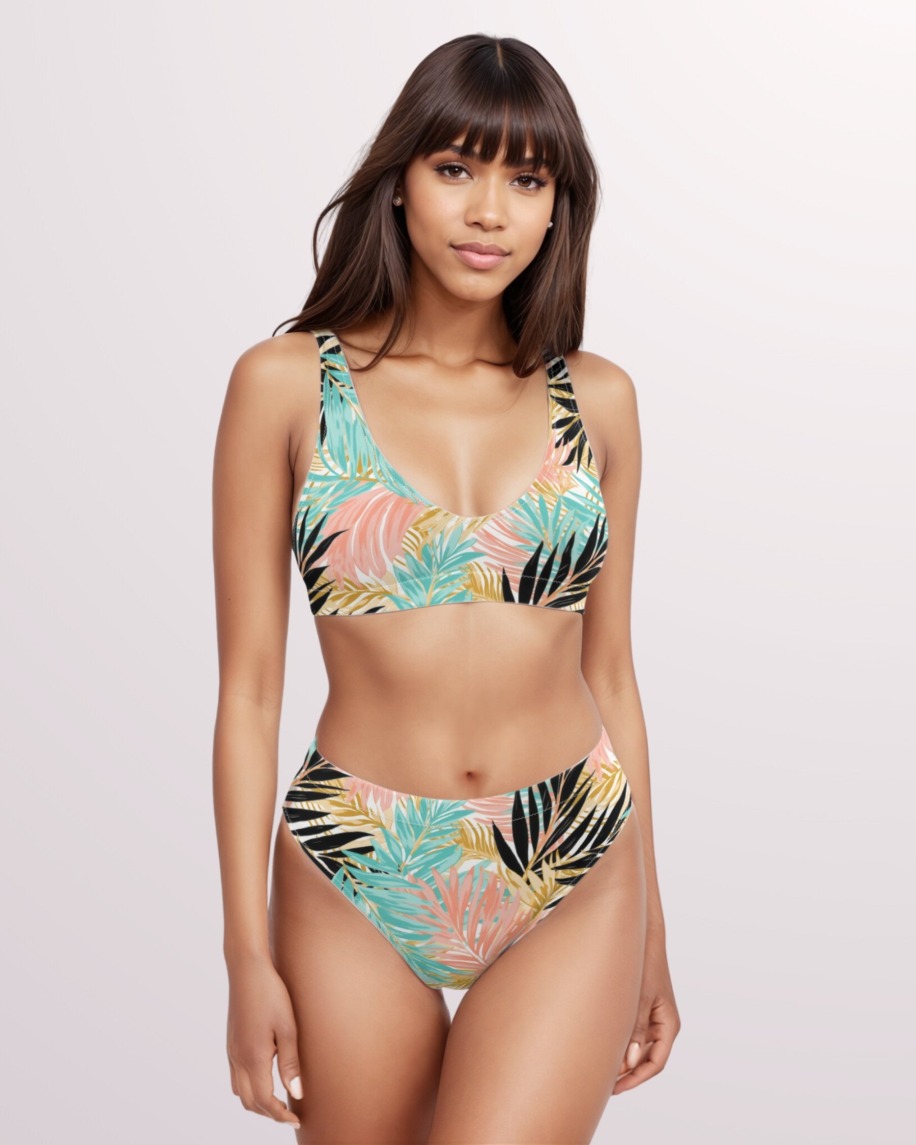 Savannah High-waist Bikini Set