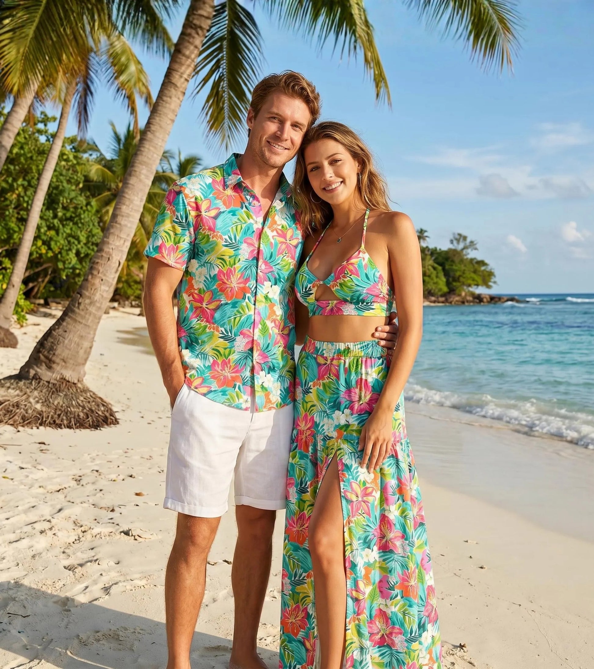 Matching Couples Outfits - Sun & Sea Breeze