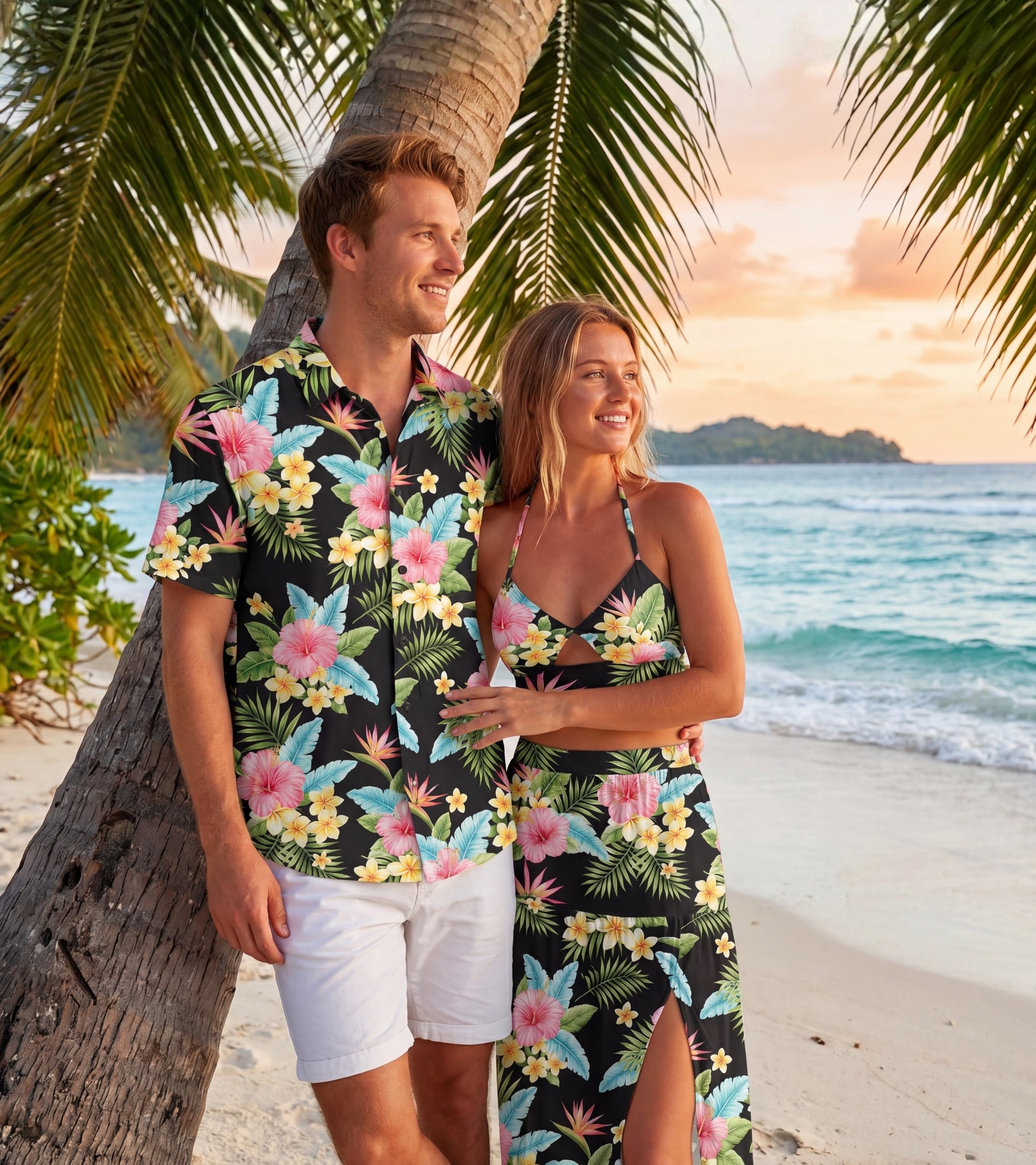 Matching Couples Outfits - Lost in Paradise