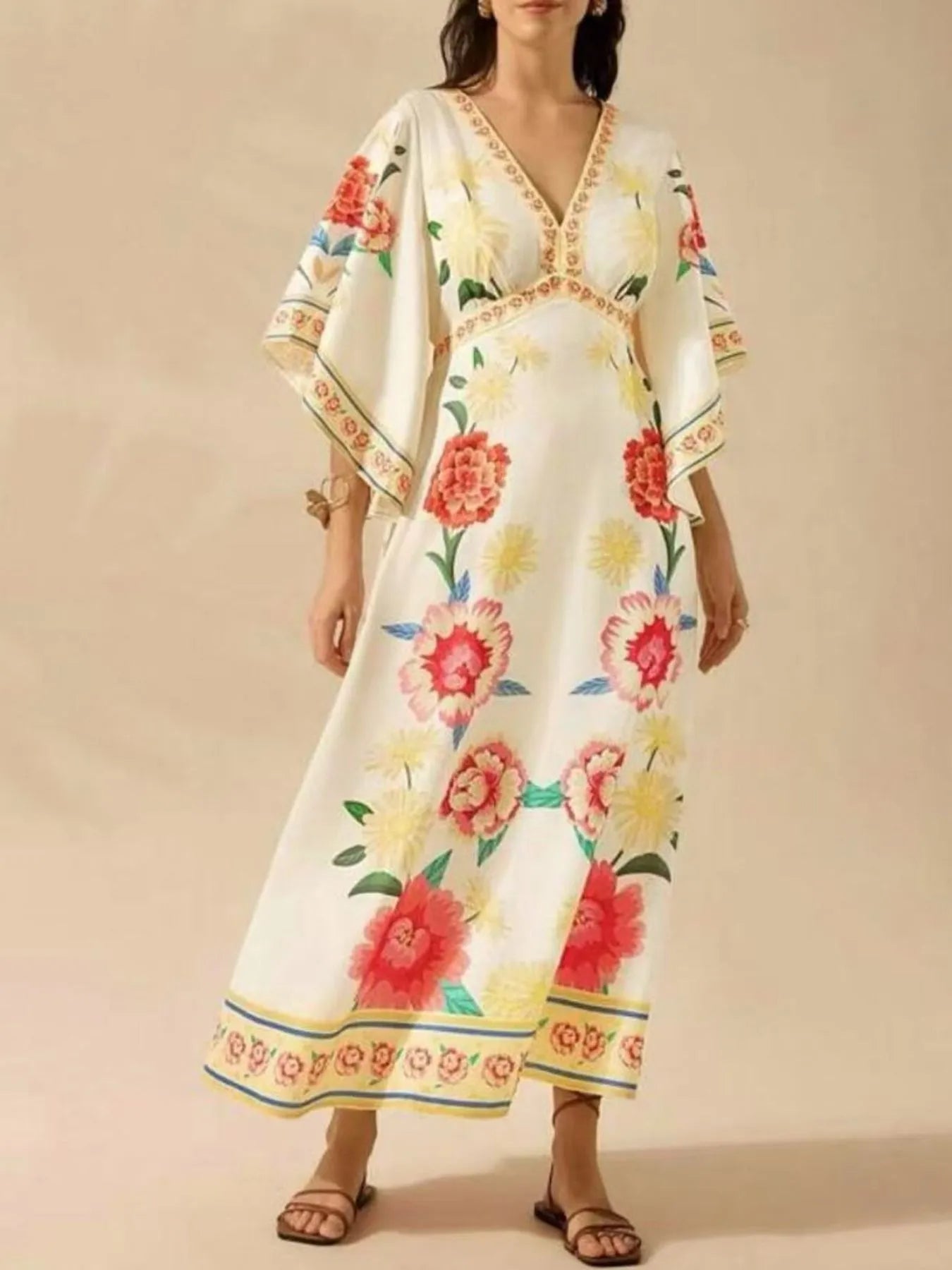 Devine Plunge Sleeveless Maxi Dress - Basic.