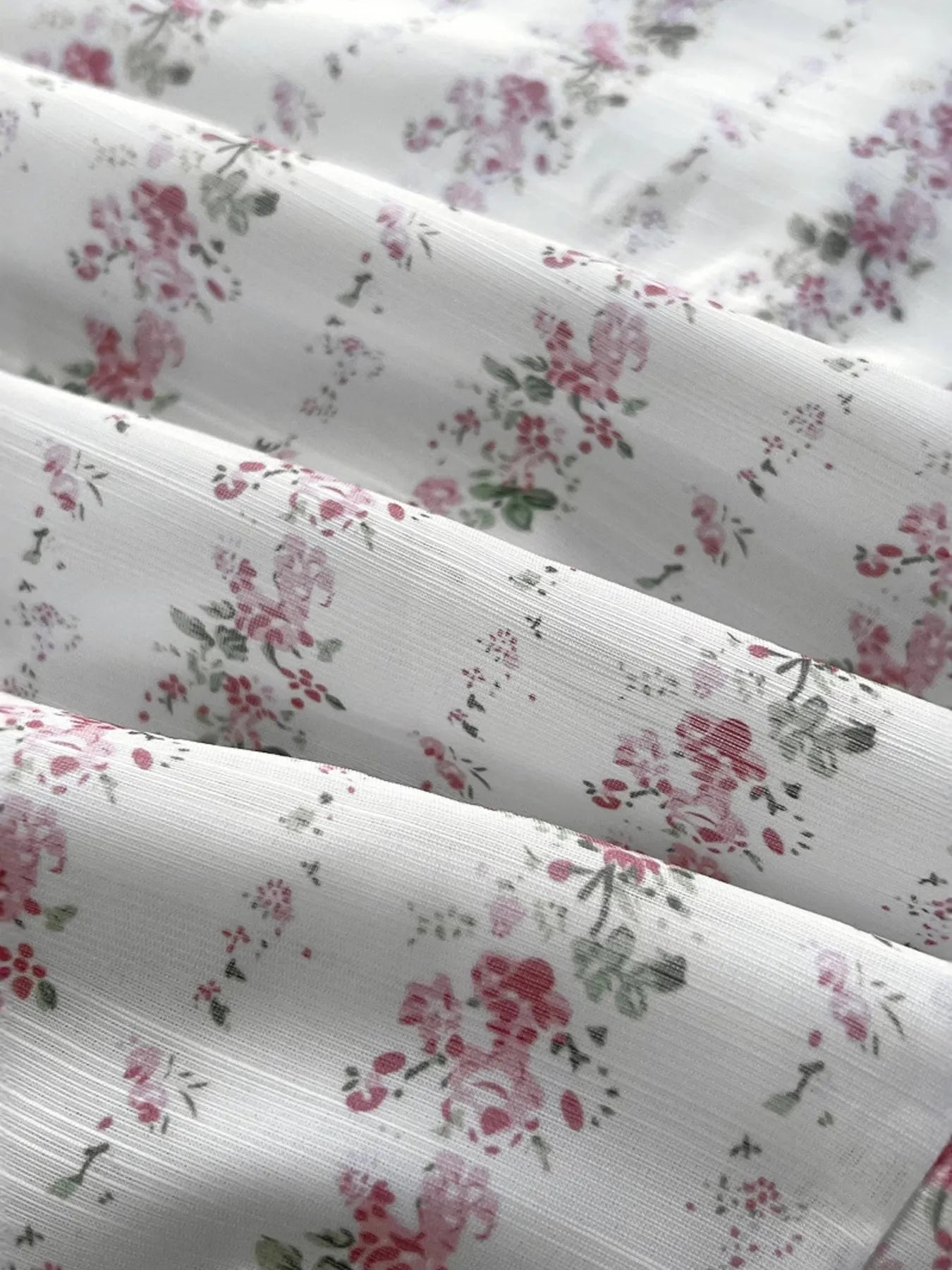 Floral Trim Bodycon Dress with Tie Detail.