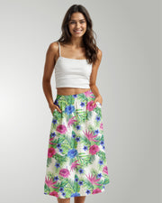 Midi Skirt - Costa Playa
