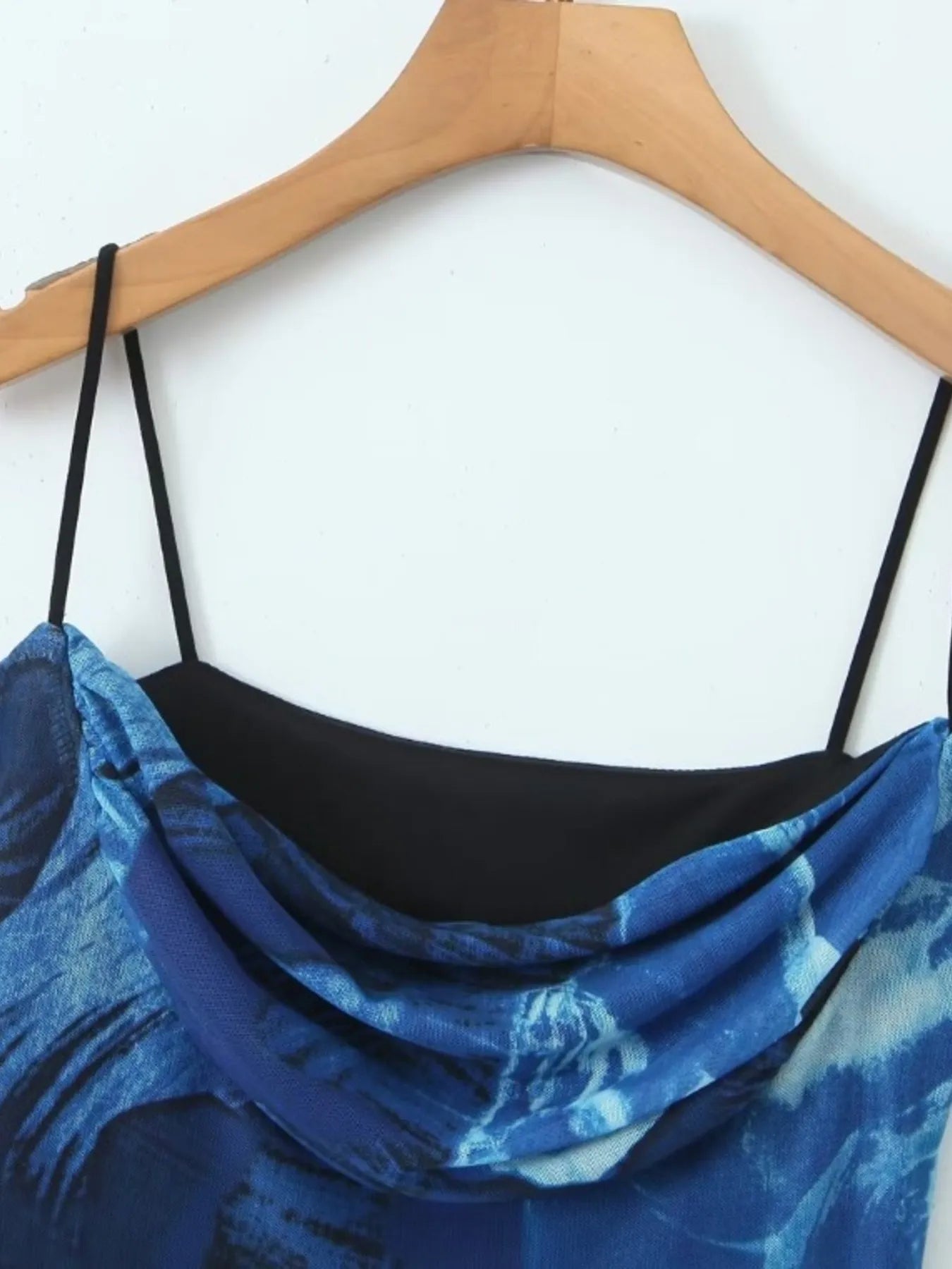 Printed Button Down Shirt Dress with Belt.