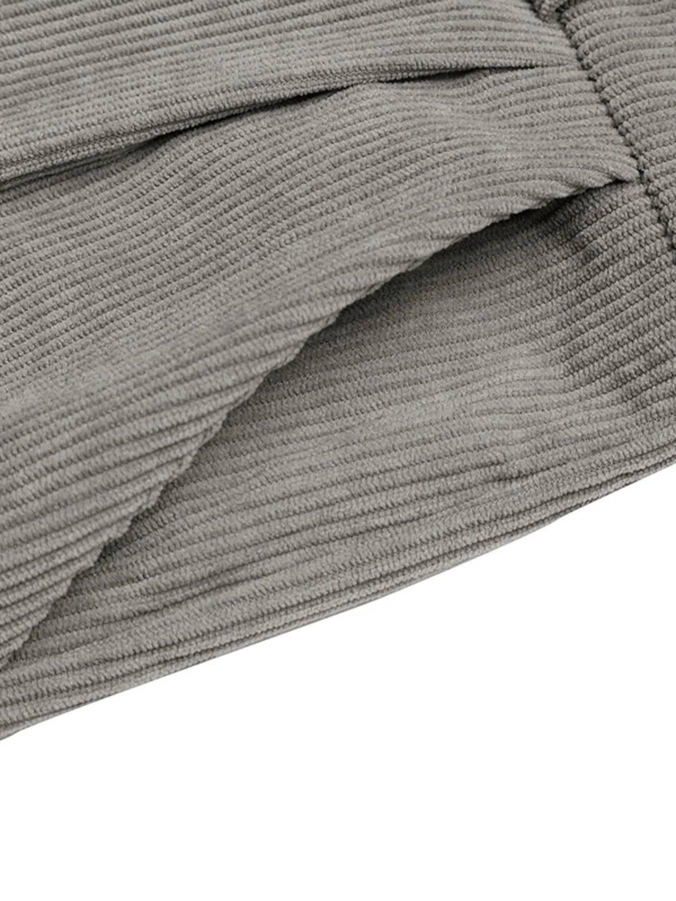 Slit Wide Leg Overalls with Pockets.