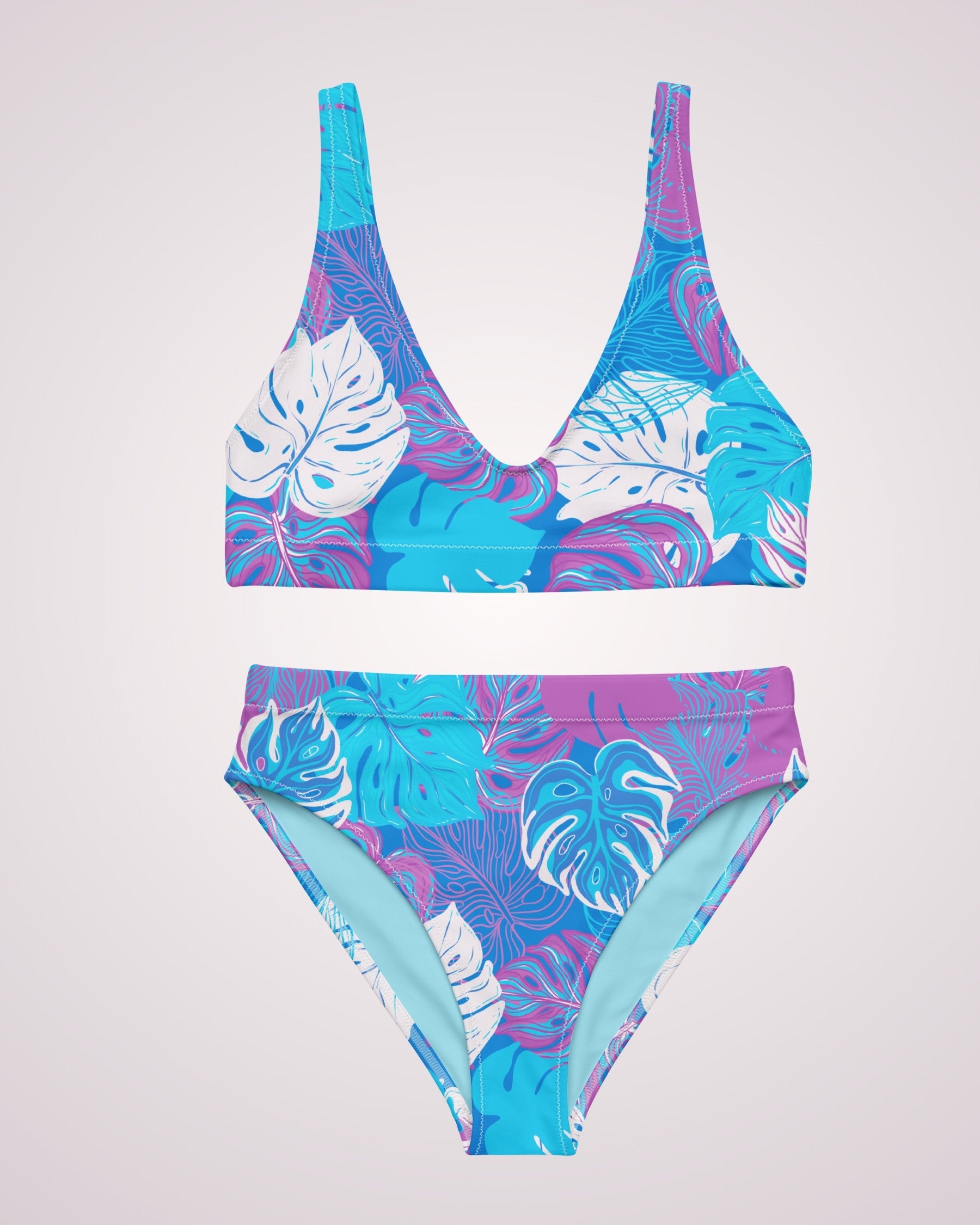 High Waist Bikini - Tropical IIB