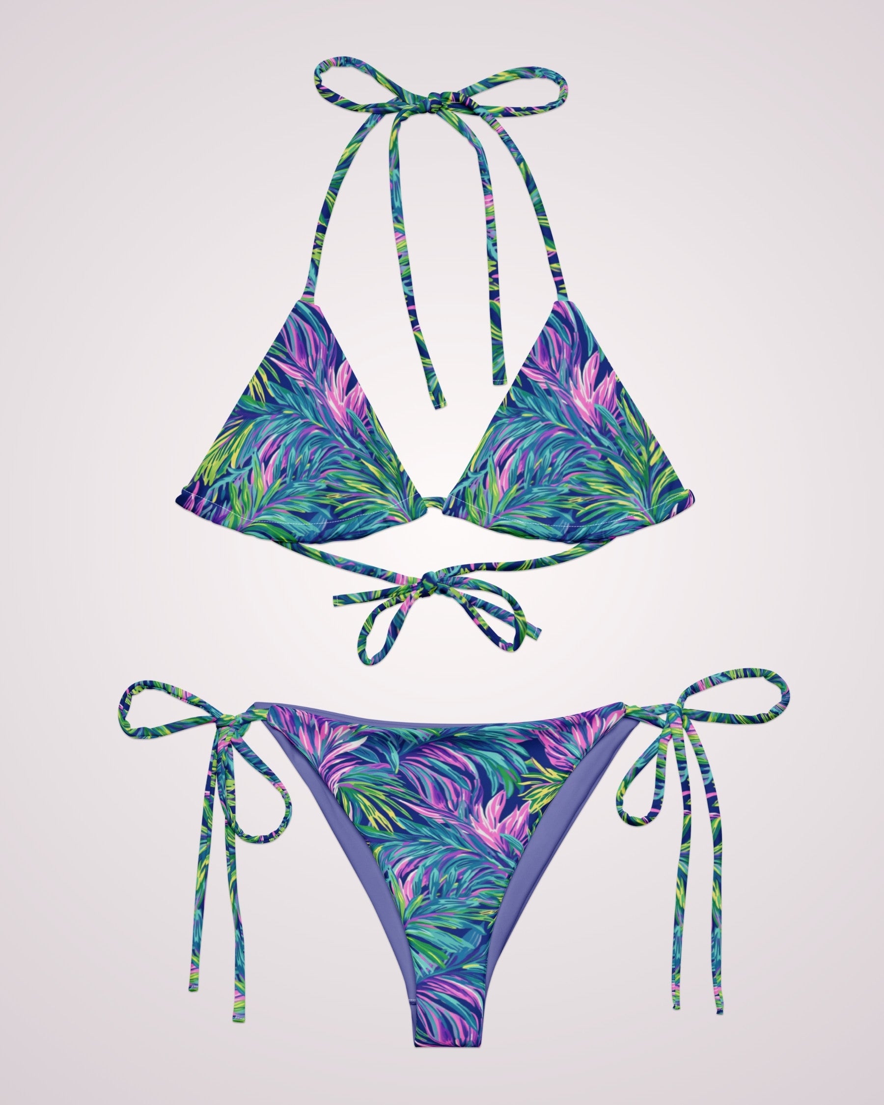 String Bikini - Tropical Palms IV