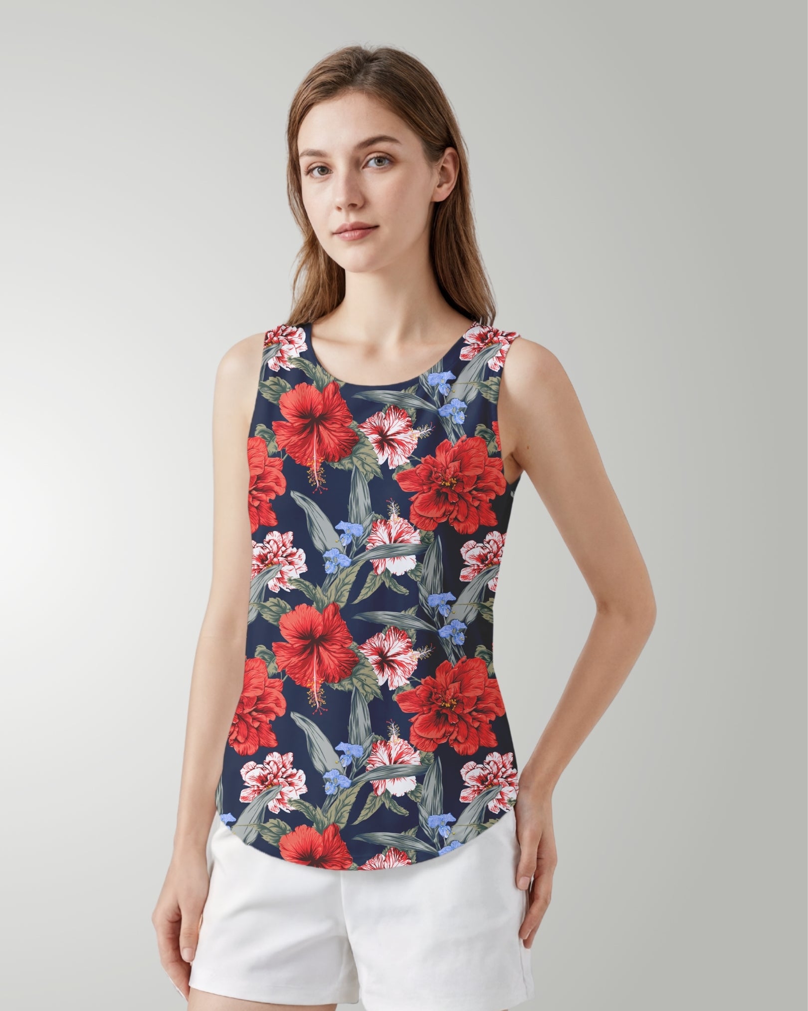 Womens Tank - Luau Serenade