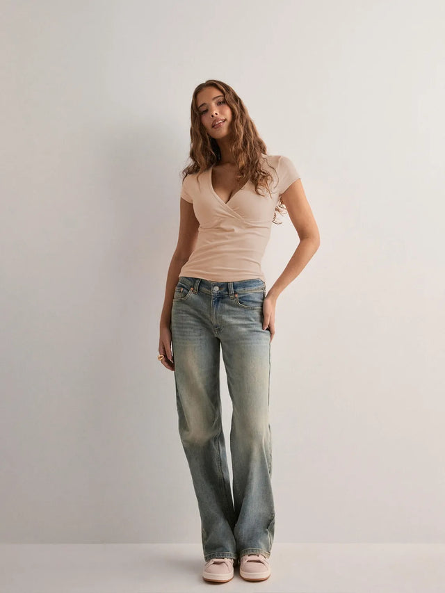 Surplice Short Sleeve T-Shirt