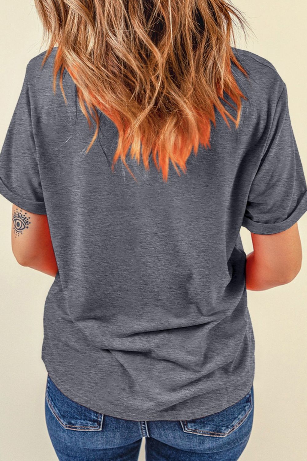 HAPPY EASTER Graphic Short Sleeve T-Shirt