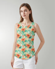 Womens Tank - Sunrise Lagoon