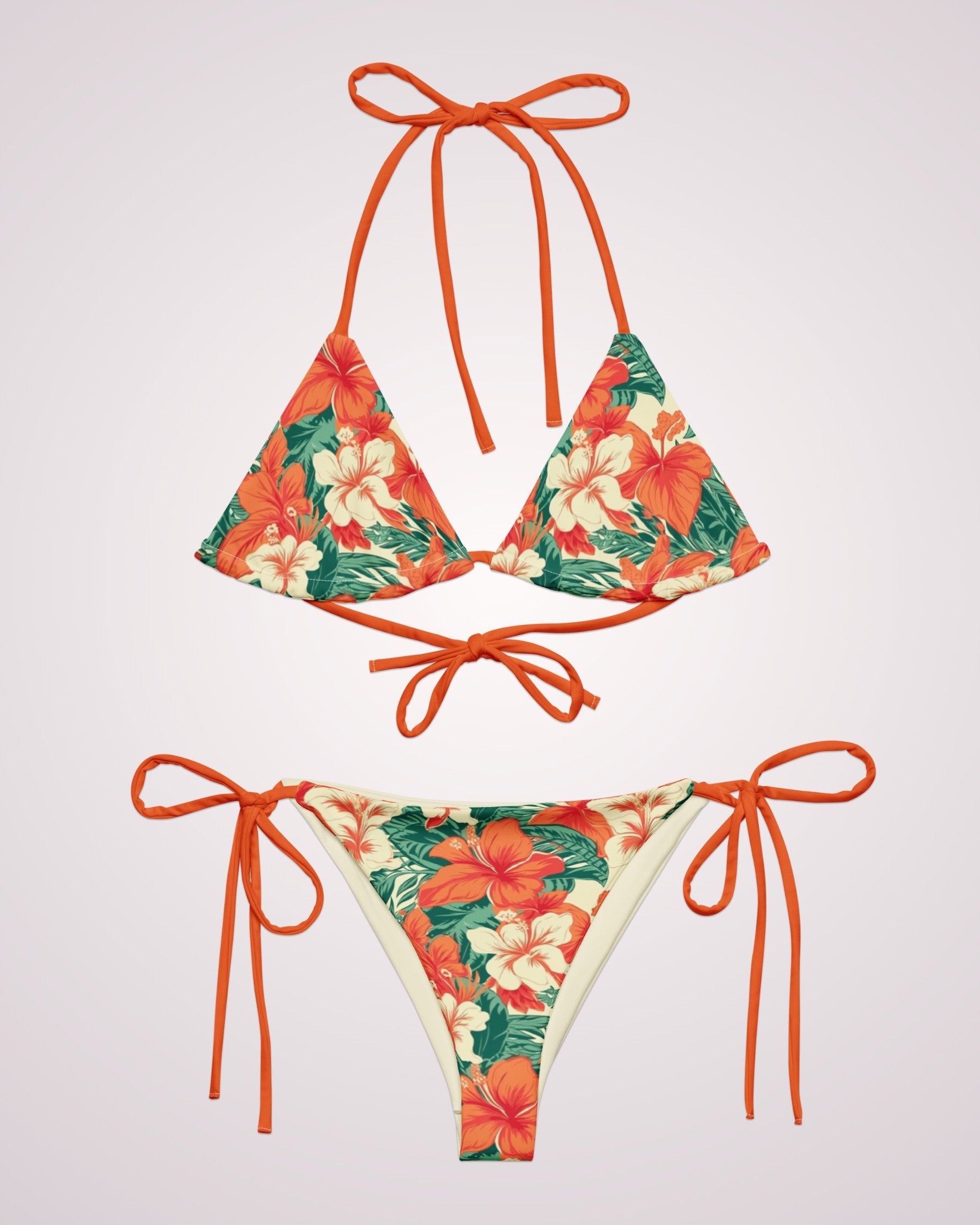 String Bikini - Tropical Hawaiian II