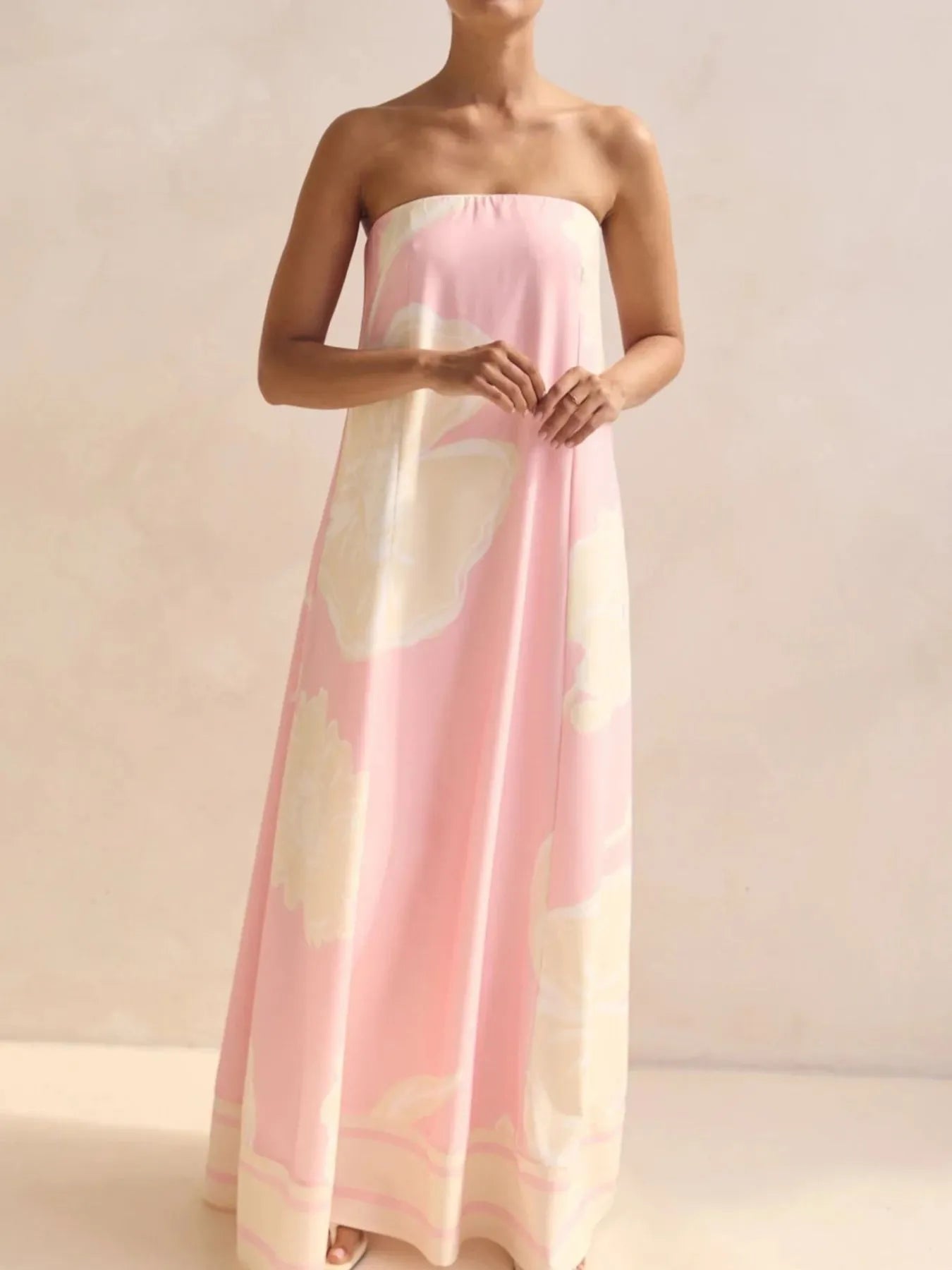 Smocked Square Neck Tiered Denim Cami Dress - Adjustable Straps.