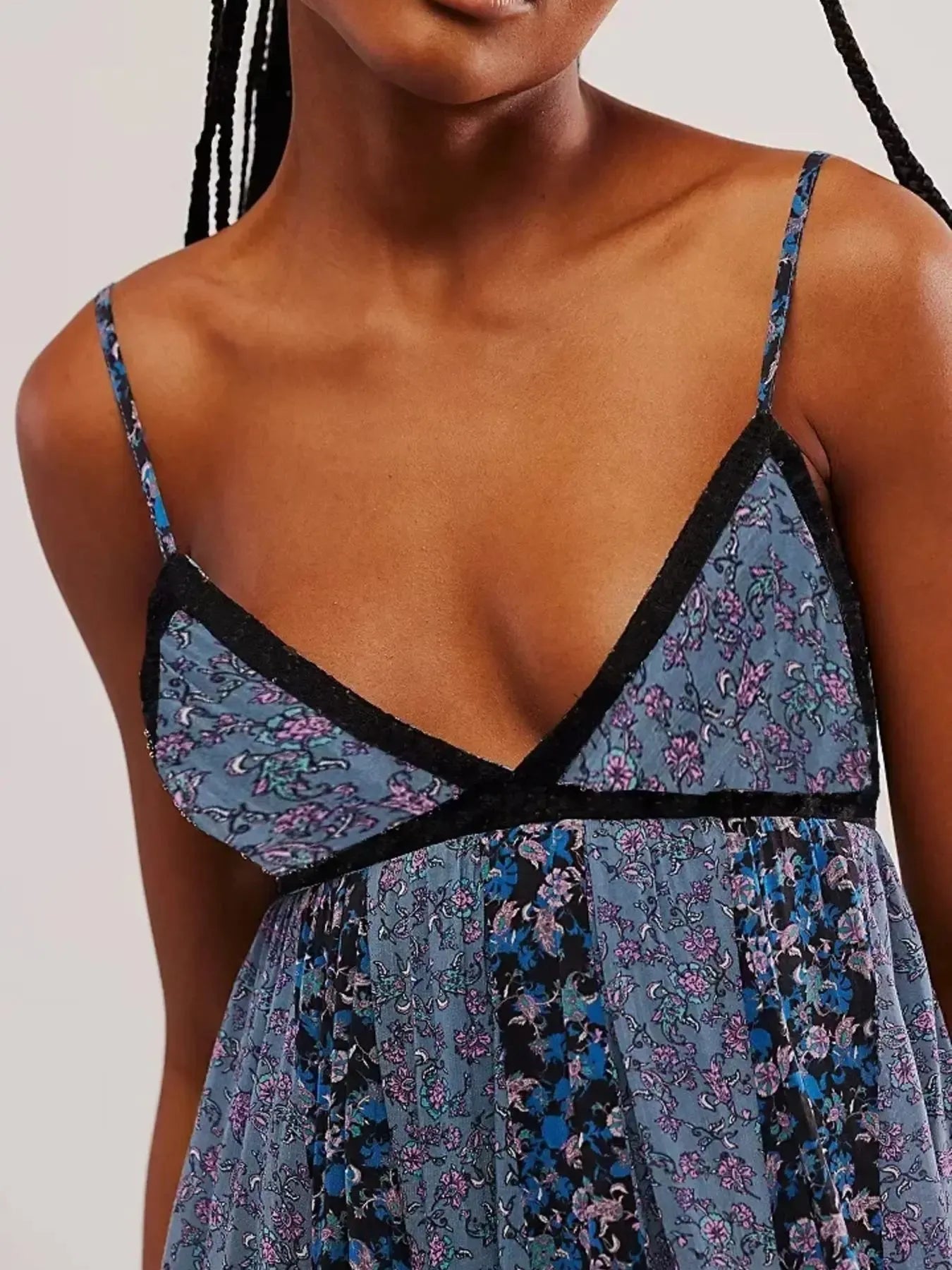 Floral Wrap Dress with Flutter Sleeves - Tiered.