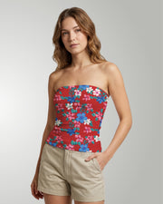 Tube Top - Island Florals