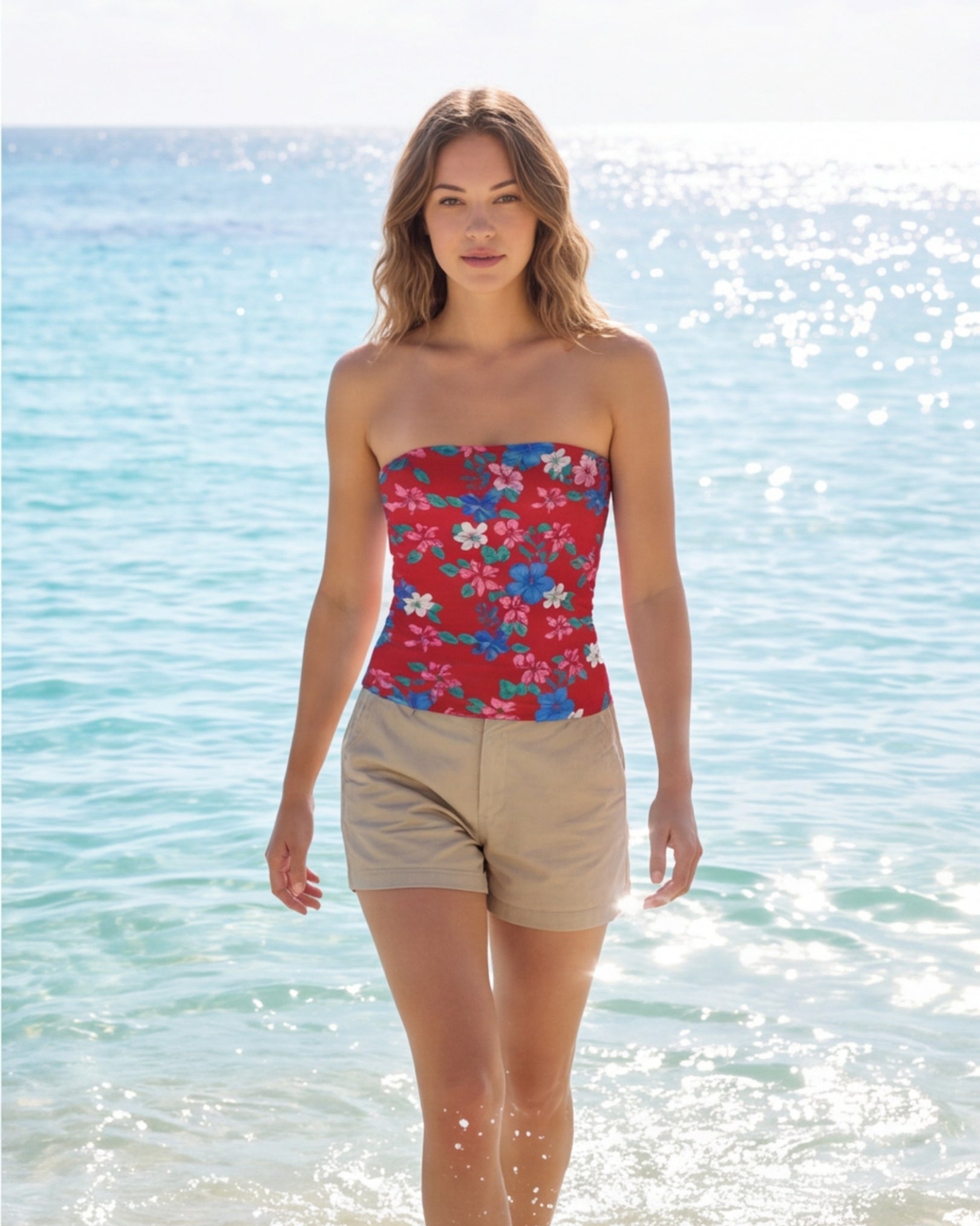 Tube Top - Island Florals