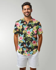 Mens Hawaiian Shirt - Lost in Paradise