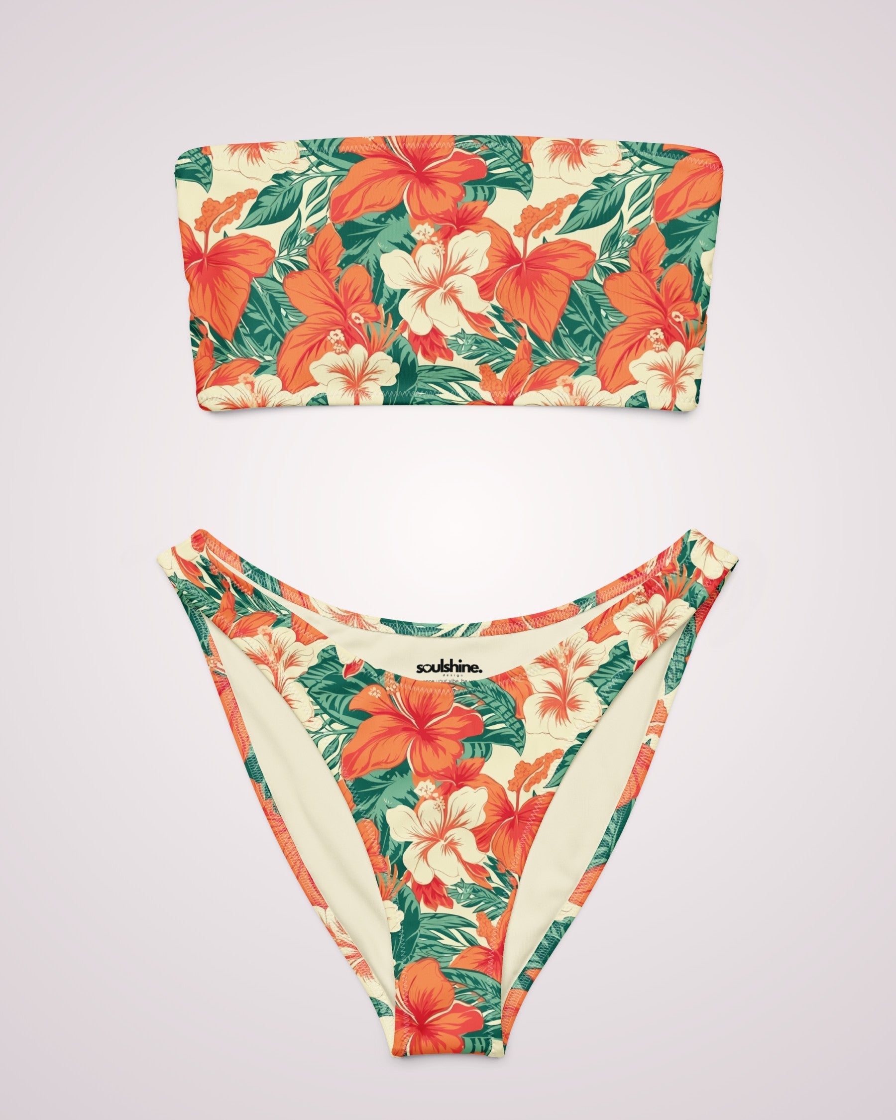 Bandeau Bikini - Tropical Hawaiian II