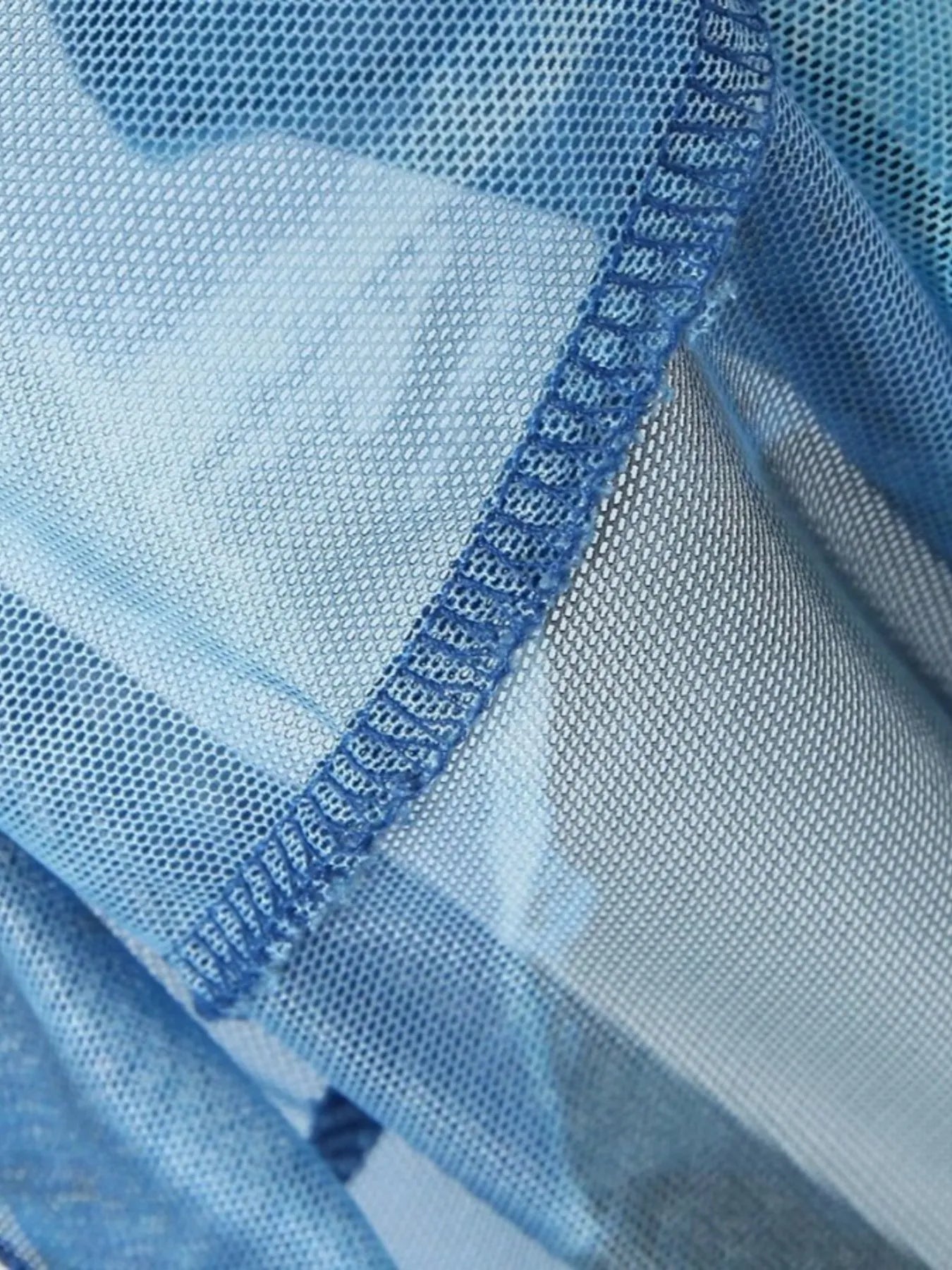 Printed Button Down Shirt Dress with Belt.