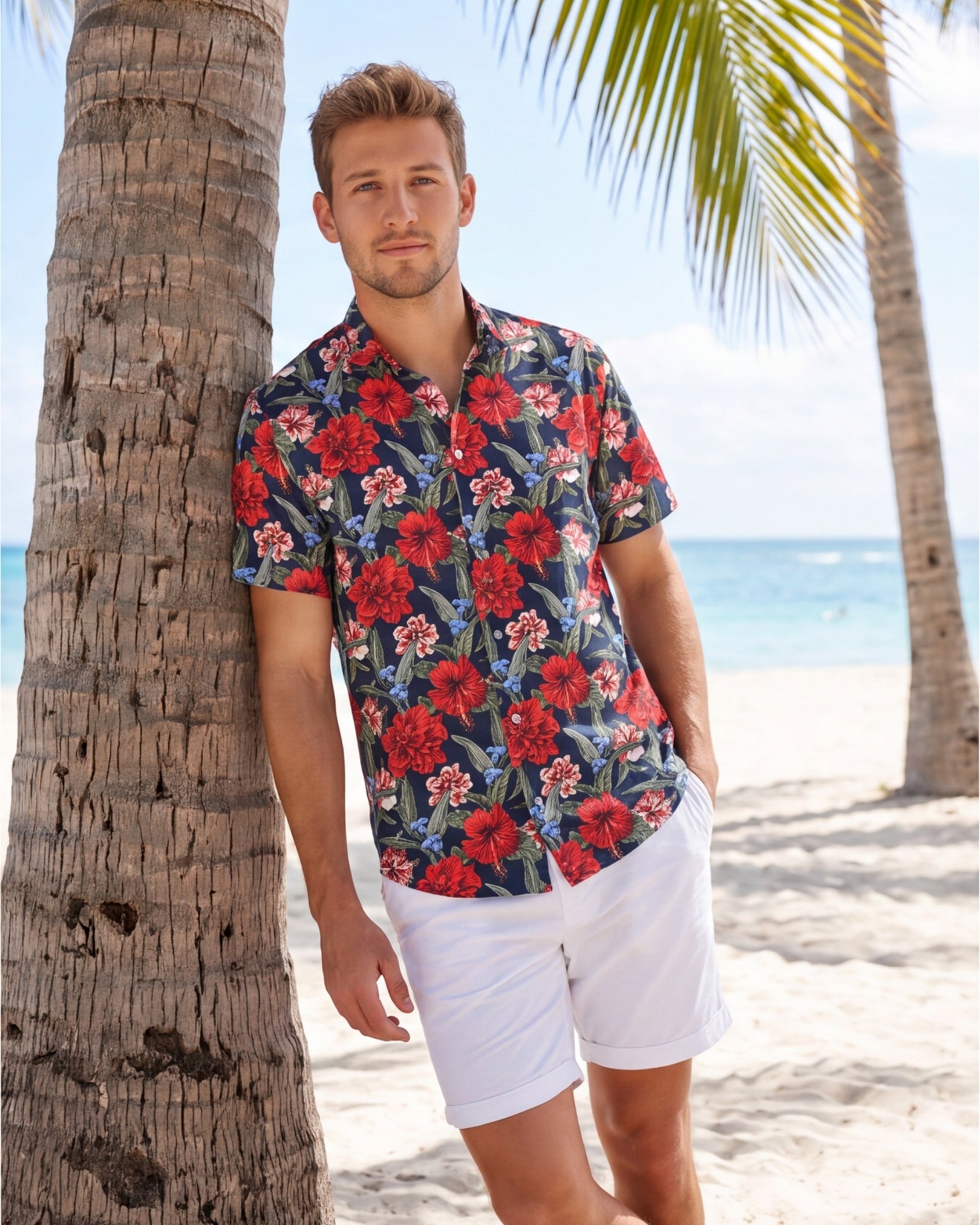 Mens Hawaiian Shirt - Luau Serenade