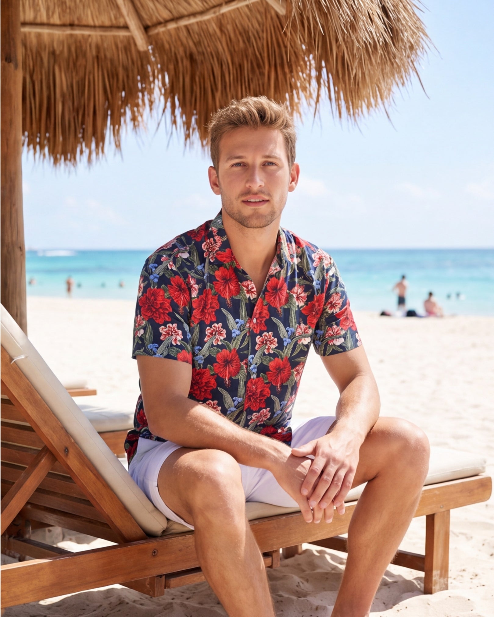 Mens Hawaiian Shirt - Luau Serenade