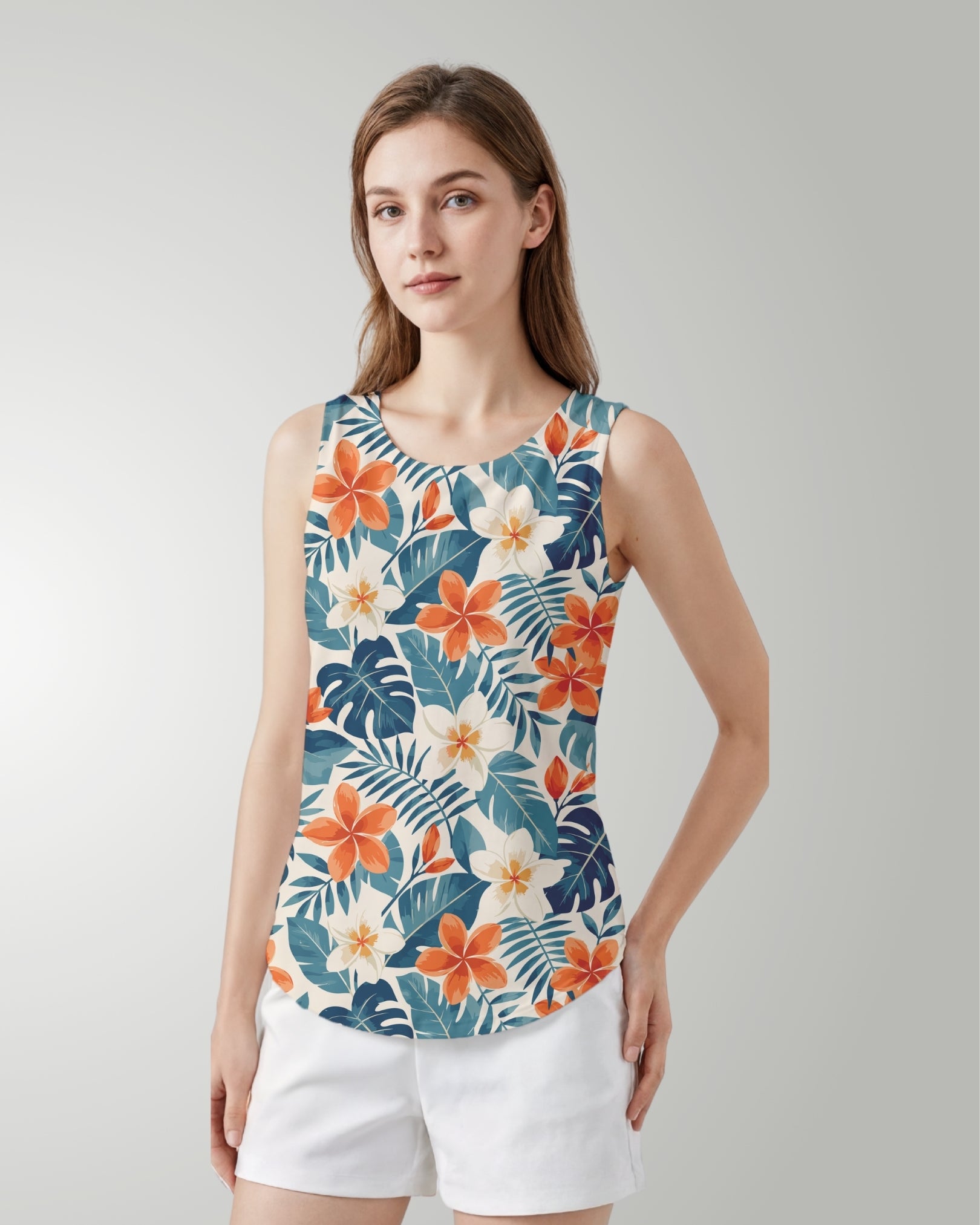 Womens Tank - Botanical Cove