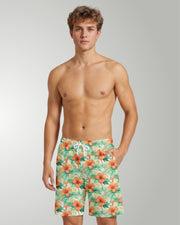 Mens Beach Shorts - Sunrise Lagoon