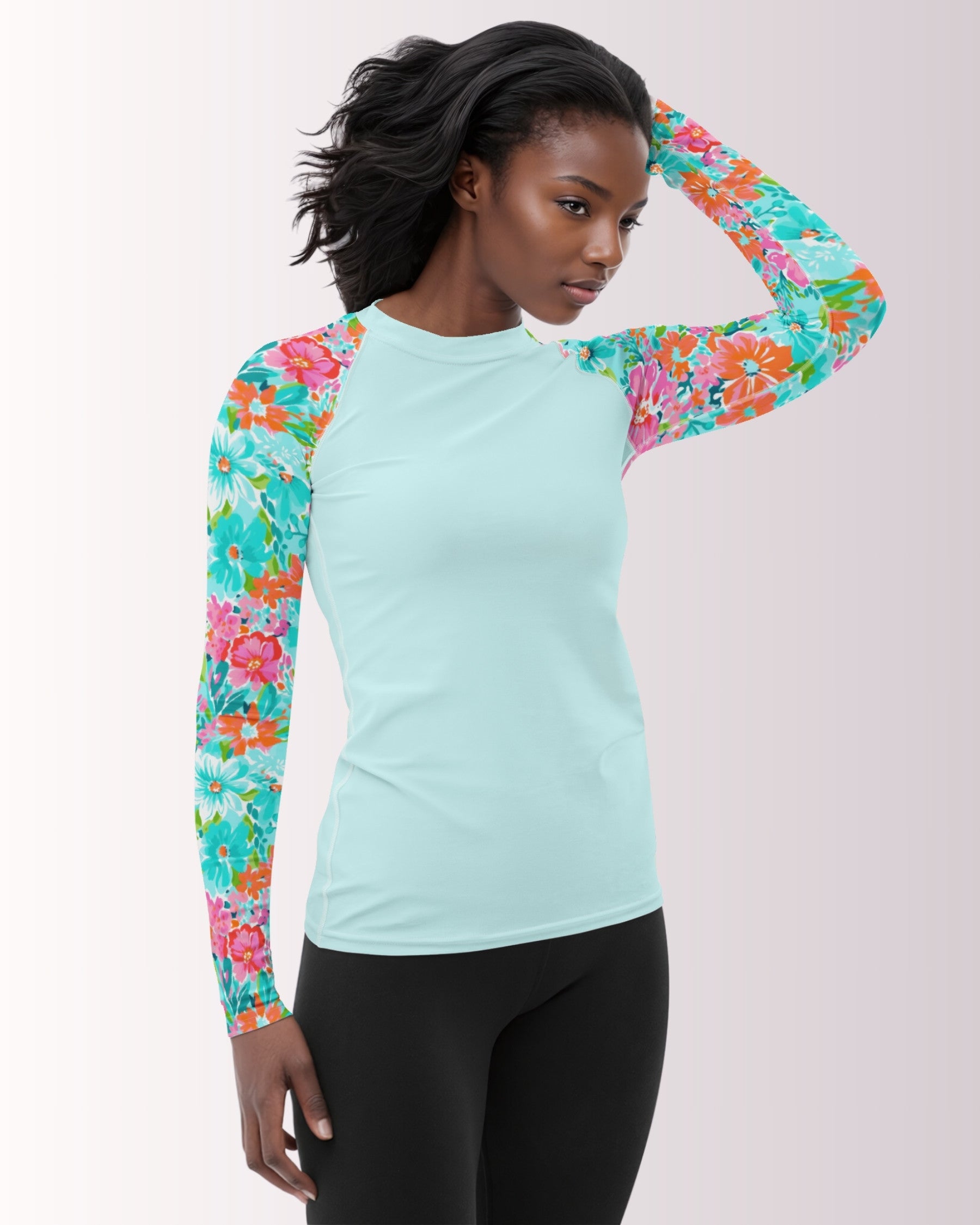 Flora XIII Long Sleeve Rash Guard Top