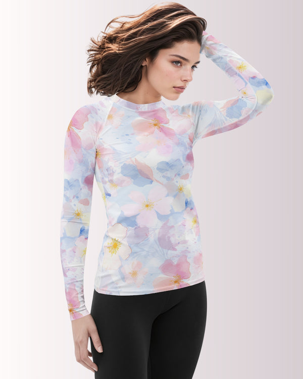 Annie I Long Sleeve Rash Guard Top