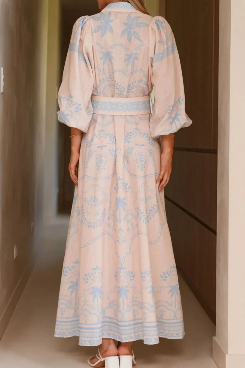 Printed Bodycon Cami Dress - Basic.