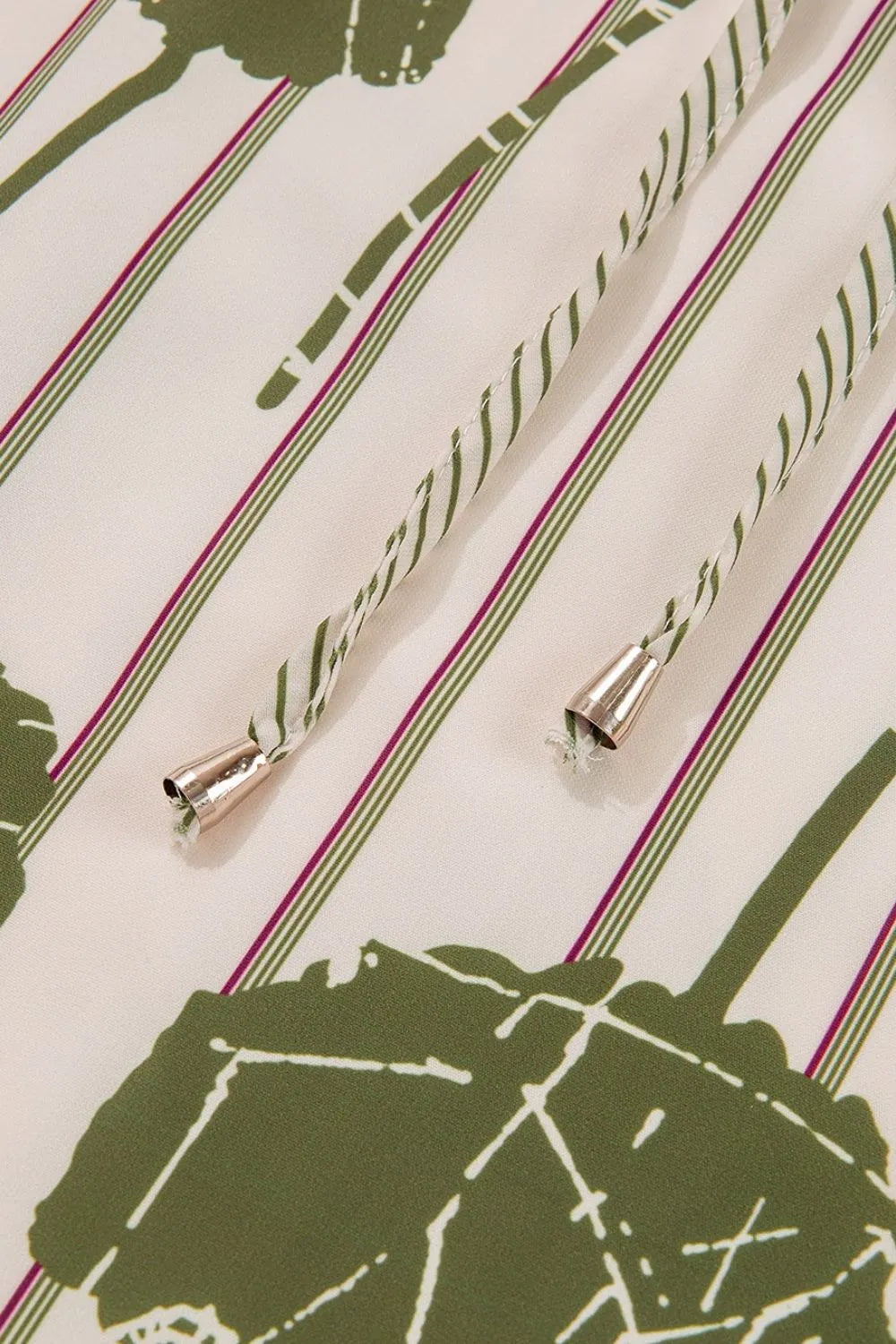 Printed Tie-Strap Tiered Mini Dress - Ruffled & Smocked.